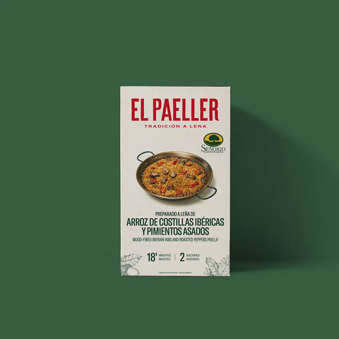 Arroz de Costillas Ibéricas y Pimientos Asados