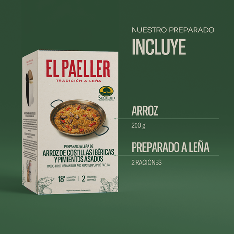 Arroz de Costillas Ibéricas y Pimientos Asados