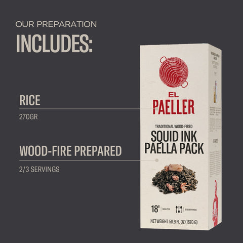 Squid Ink Paella Kit