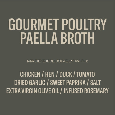 Gourmet Poultry Paella Broth (3-Pack)
