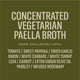 Concentrated Vegetarian Paella Broth 3000g