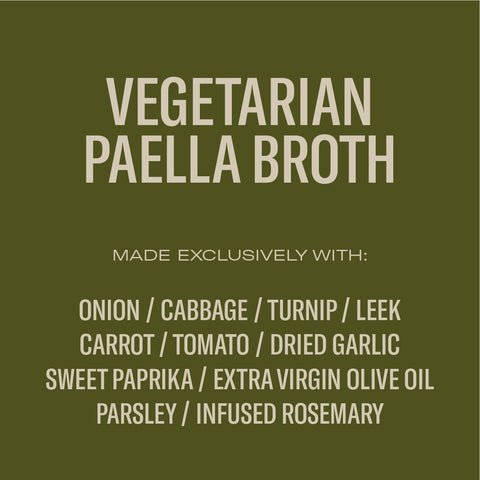 Vegetarian Paella Broth (3-Pack)