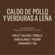 Caldo de frango e legumes no forno a lenha (caixa 6 unidades)