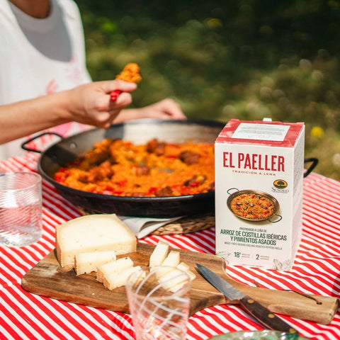 Arroz de Costillas Ibéricas y Pimientos Asados