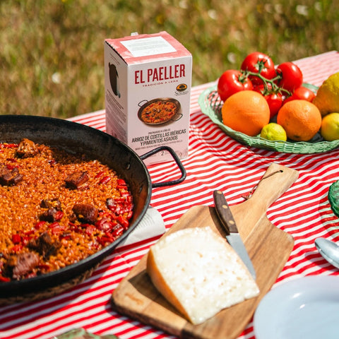 Arroz de Costillas Ibéricas y Pimientos Asados