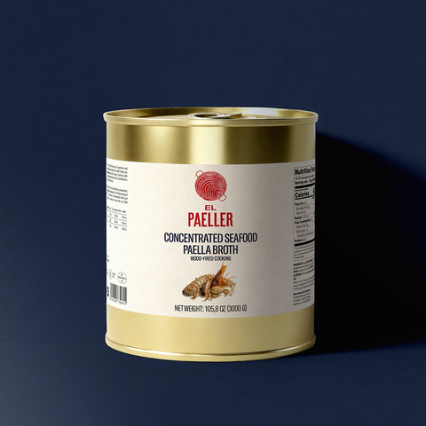 El Paeller Concentrated Seafood Paella Broth 3000g - wood-fired mantis shrimp and crab broth