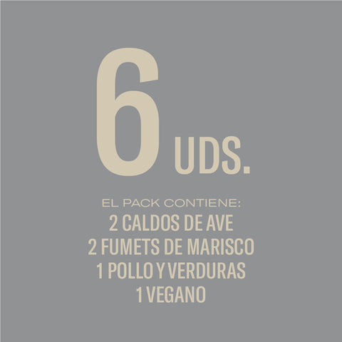Selección de Caldos El Paeller