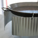 El Paeller Paella Wind Shield - close-up of a module hooked onto the pan rim