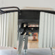 El Paeller Paella Wind Shield - view beneath the pan showing the shield and burner